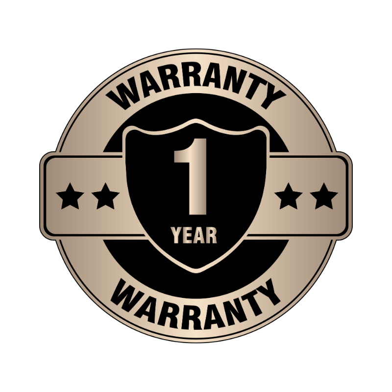 1 Year Warranty